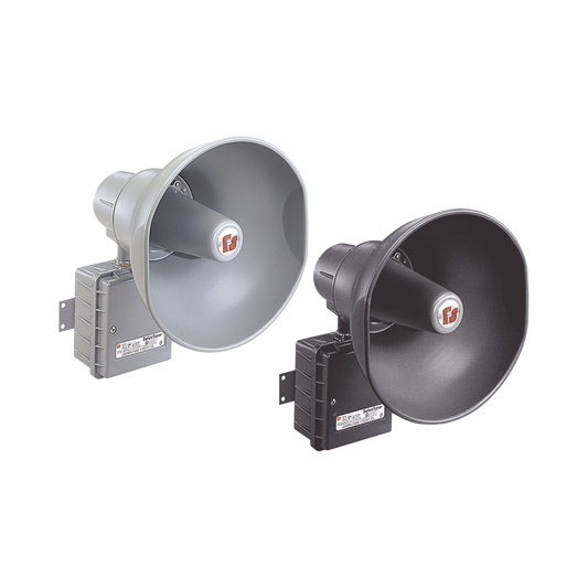 302GCX SelecToneÂ® 30W Altavoz amplificado para zonas peligrosas, Listado por UL y cUL para Clase I, DivisiÃ³n 2, Grupos A, B, C y D; Clase II, DivisiÃ³n 2, Grupos F y G; Clase III, DivisiÃ³n 2, Grupos F y G; Clase III, 24 VCD color N