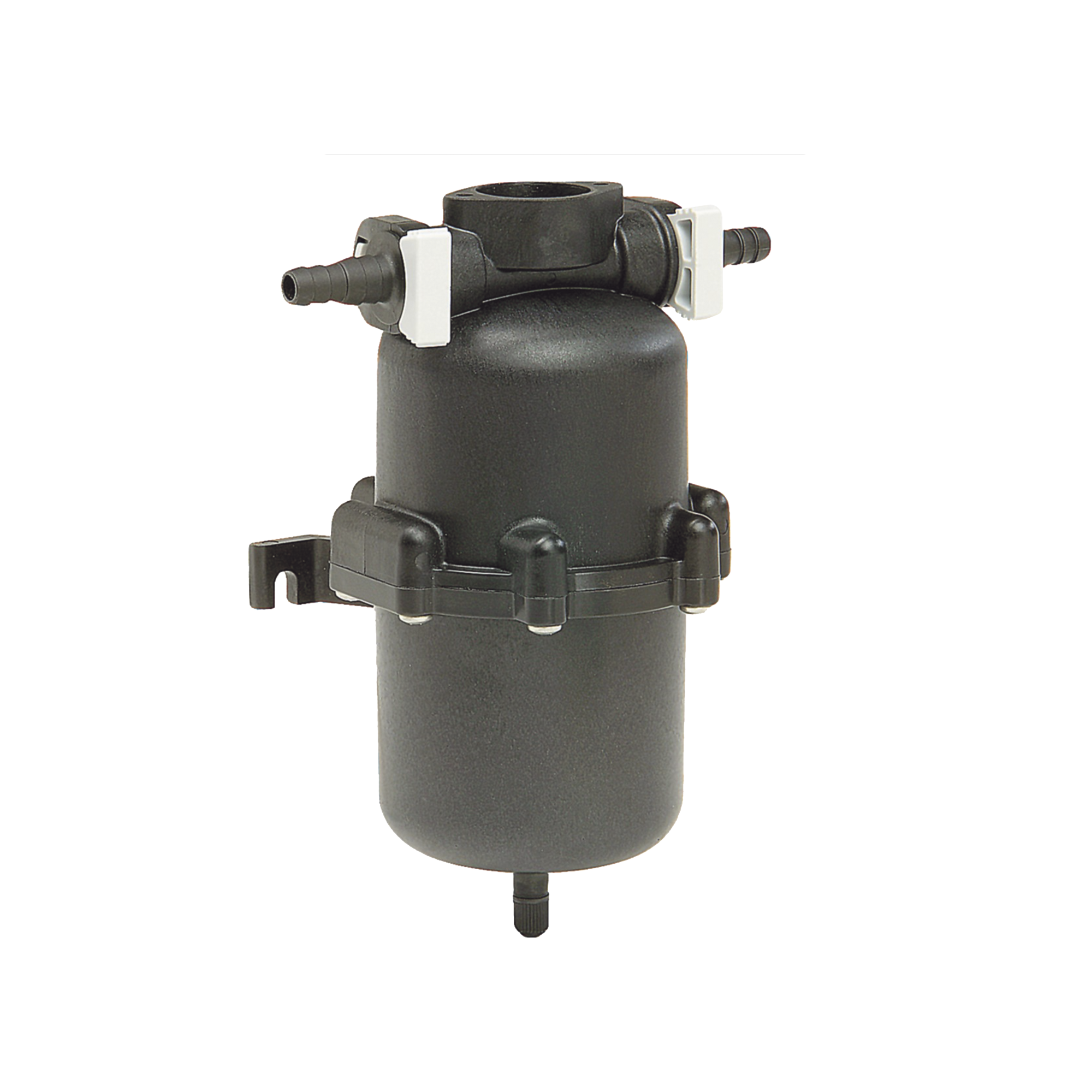 Mini tanque acumulador con capacidad de hasta 0.65 litros.