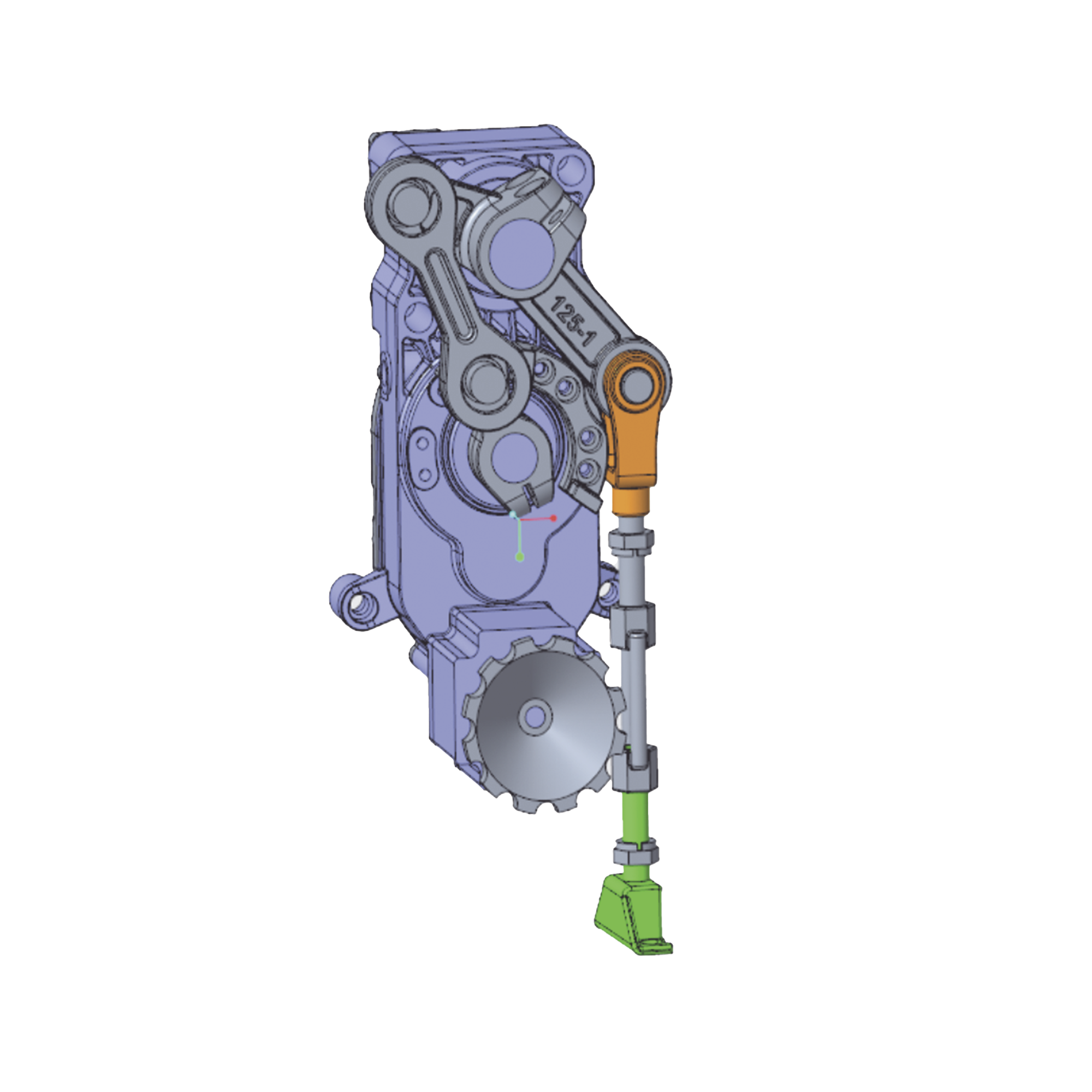 Mecanismo Derecho para Barreras Hikvision DS-TMG420-R