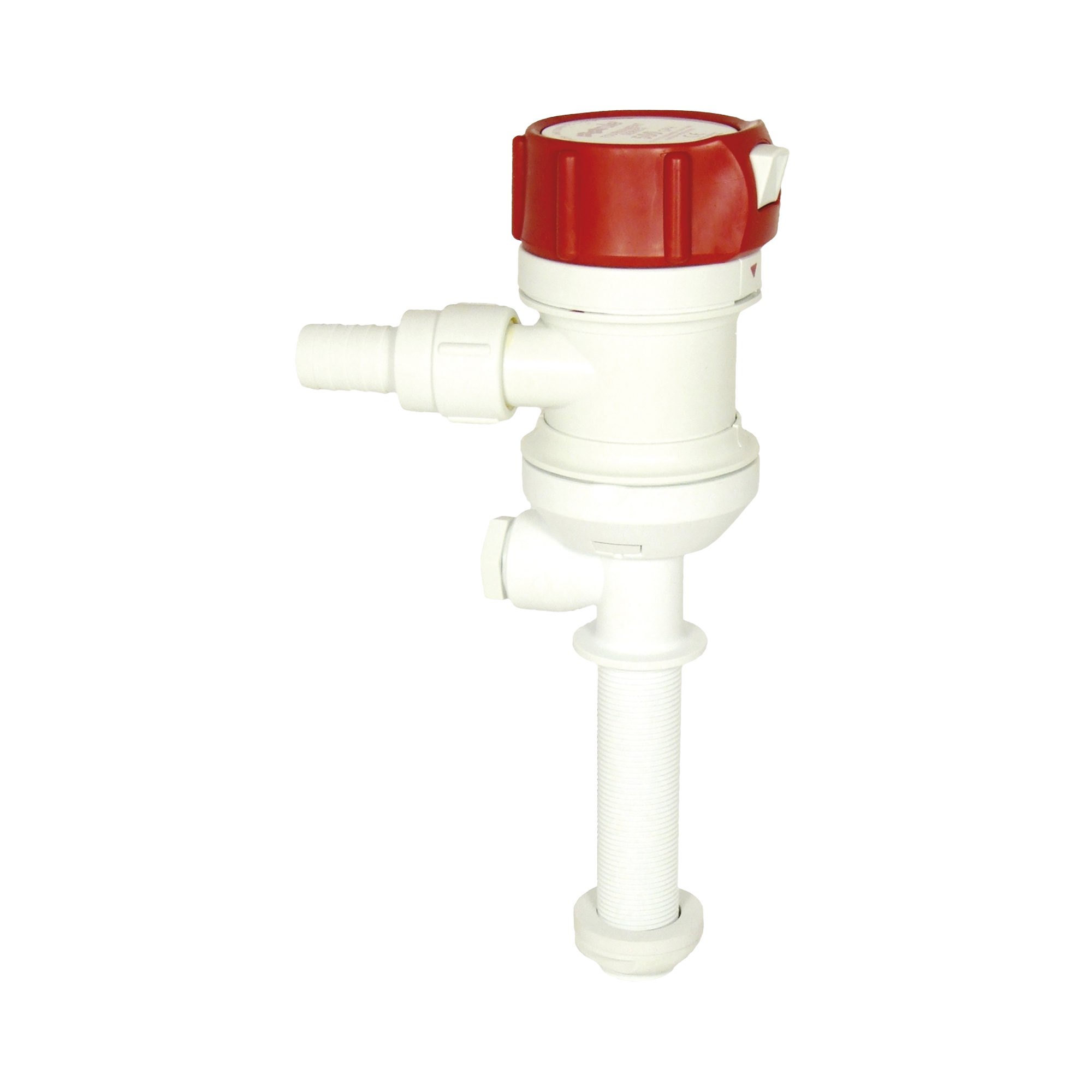 Bomba sumergible para vivero de 500 galones por hora, a 12 Volts de corriente directa.