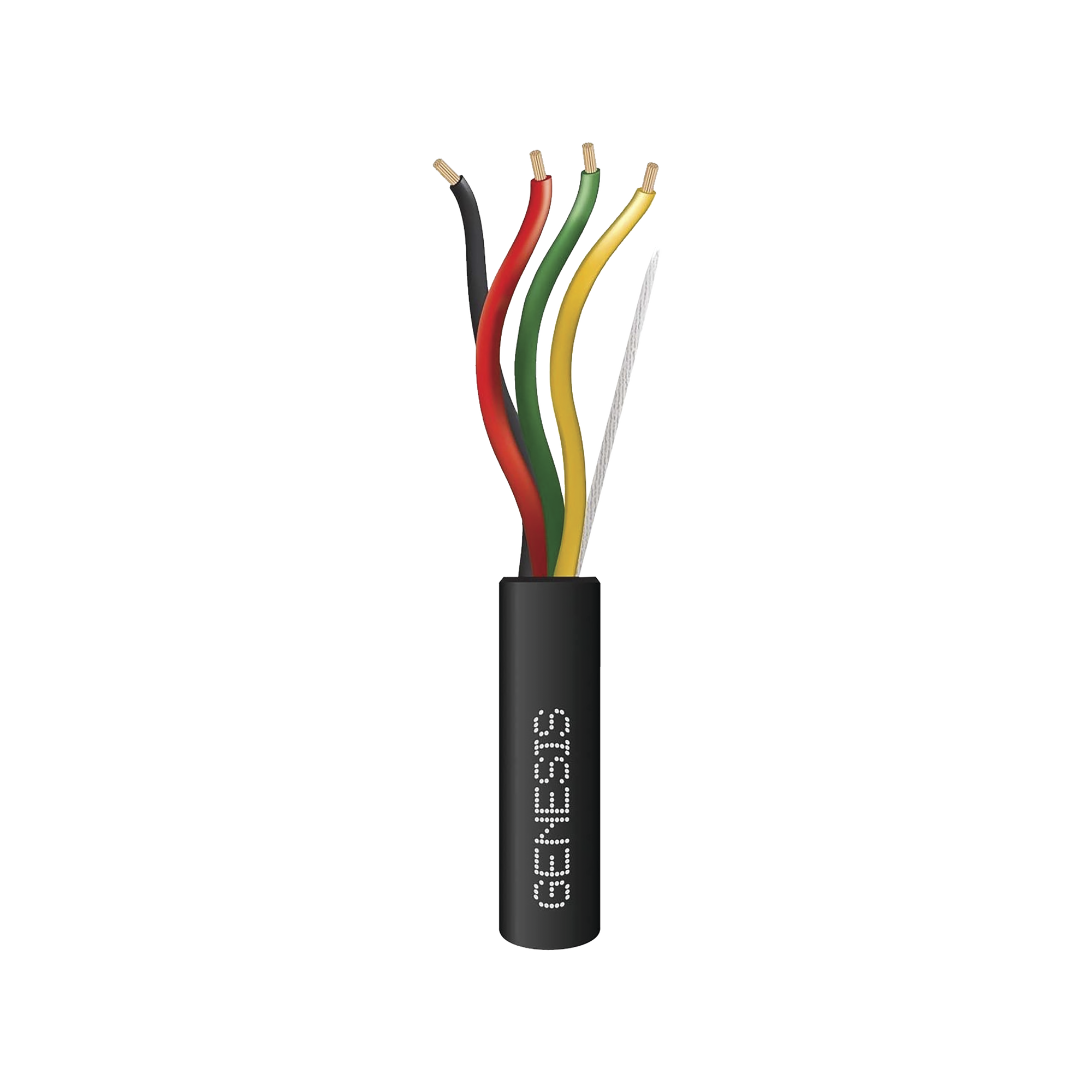 Carrete de Cable de 305m / 4 x 14 AWG / Cable DIRECT BURIAL / Color Negro / Para uso en Intemperie / Uso en Aplicaciones en Sistemas de DetecciÃ³n de Incendio y Sistemas de EvacuaciÃ³n