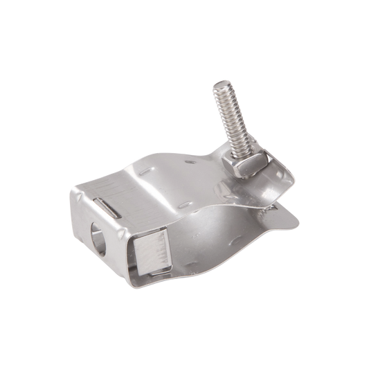 Paquete de 10 Sujetadores Tipo Mariposa Para Cable Coaxial de 2-1/4 y GuÃ­a ElÃ­ptica 37