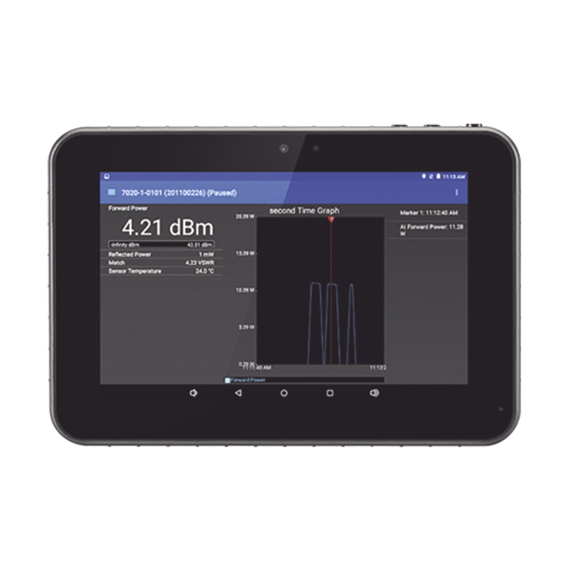 Medidor Digital de Potencia en Pantalla, para el Rango de 2 MHz a 6 GHz dependiendo del Sensor, Provee Lecturas de Potencia Promedio Verdadera, Pico, VSWR, PEP etc. Compatible con Sensores Series 4000, 5000 y 7000.