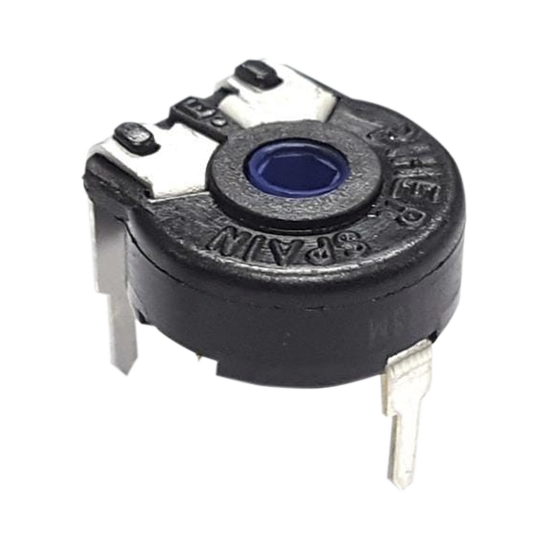 PotenciÃ³metro de CarbÃ³n 50K, 0.15W, 10 mm, Montaje Horizontal, Ajuste Vertical.