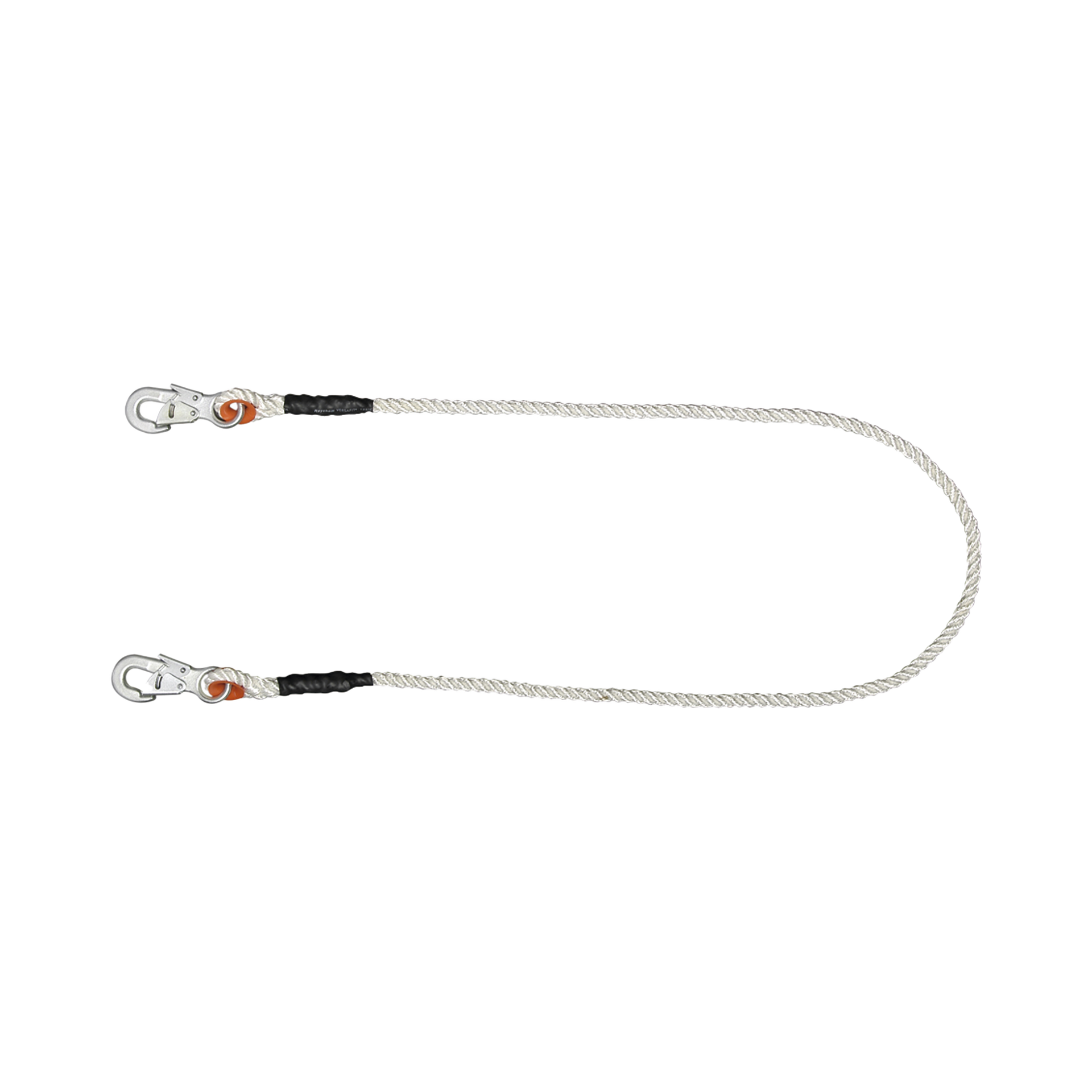 Cables de ProtecciÃ³n con Cuerda de Polipropileno de 9/16'' Seguro Doble (LÃ­nea de Vida)