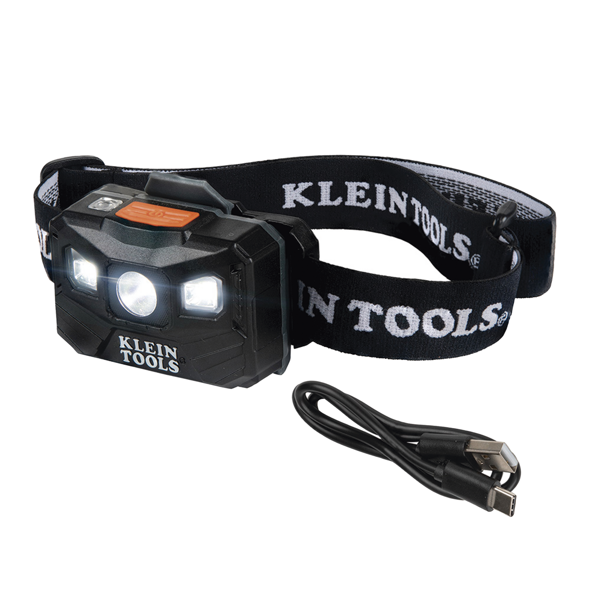 LÃ¡mpara Luz LED Frontal Recargable de 400 LÃºmenes, Apagado AutomÃ¡tico, con Correa de Tela, Adaptable y Ajustable a Gorros, Cascos, Cachuchas  o directo a Frente Humana (Tipo Minero)