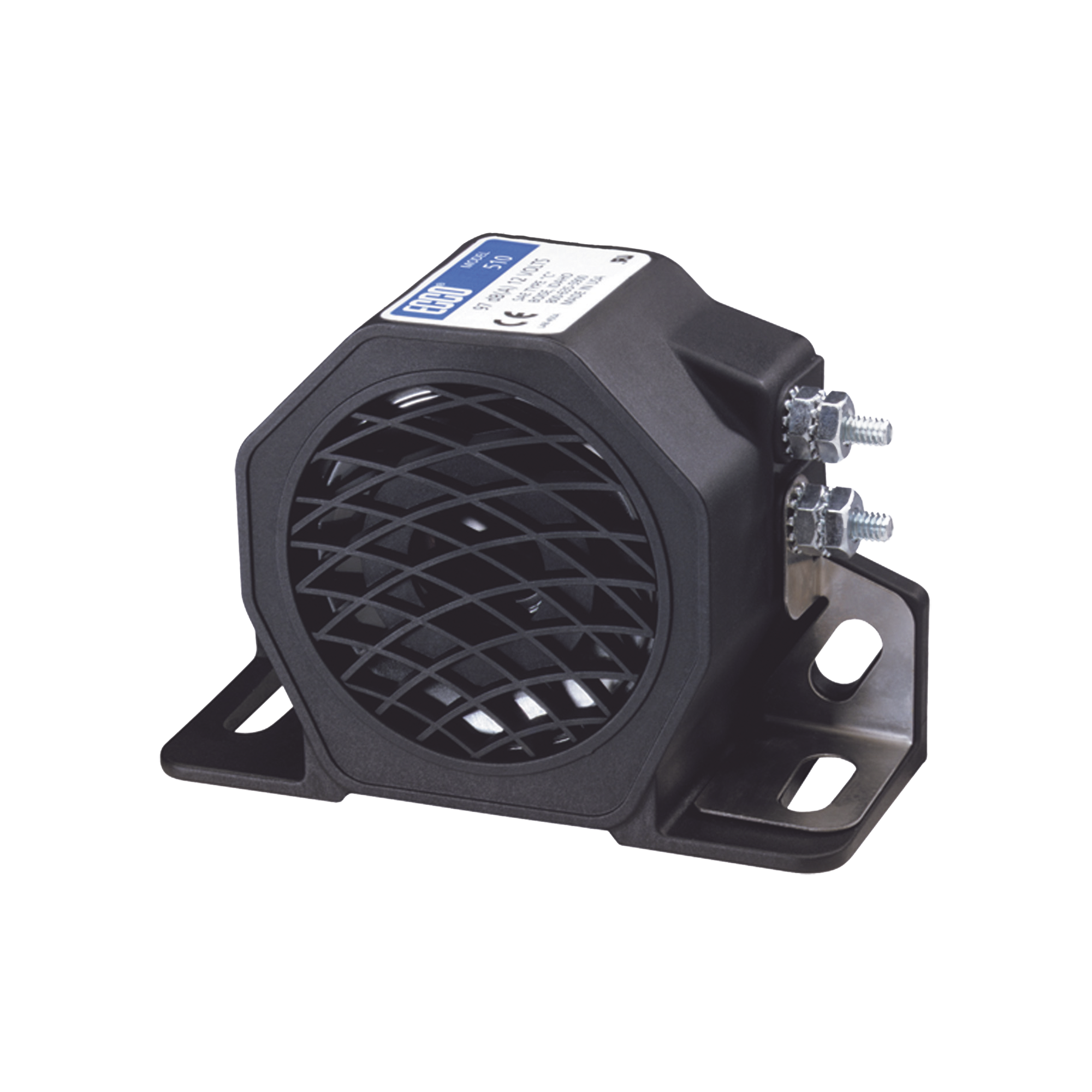 Alarma de reversa, 12-48 Vcc, 97 dBA