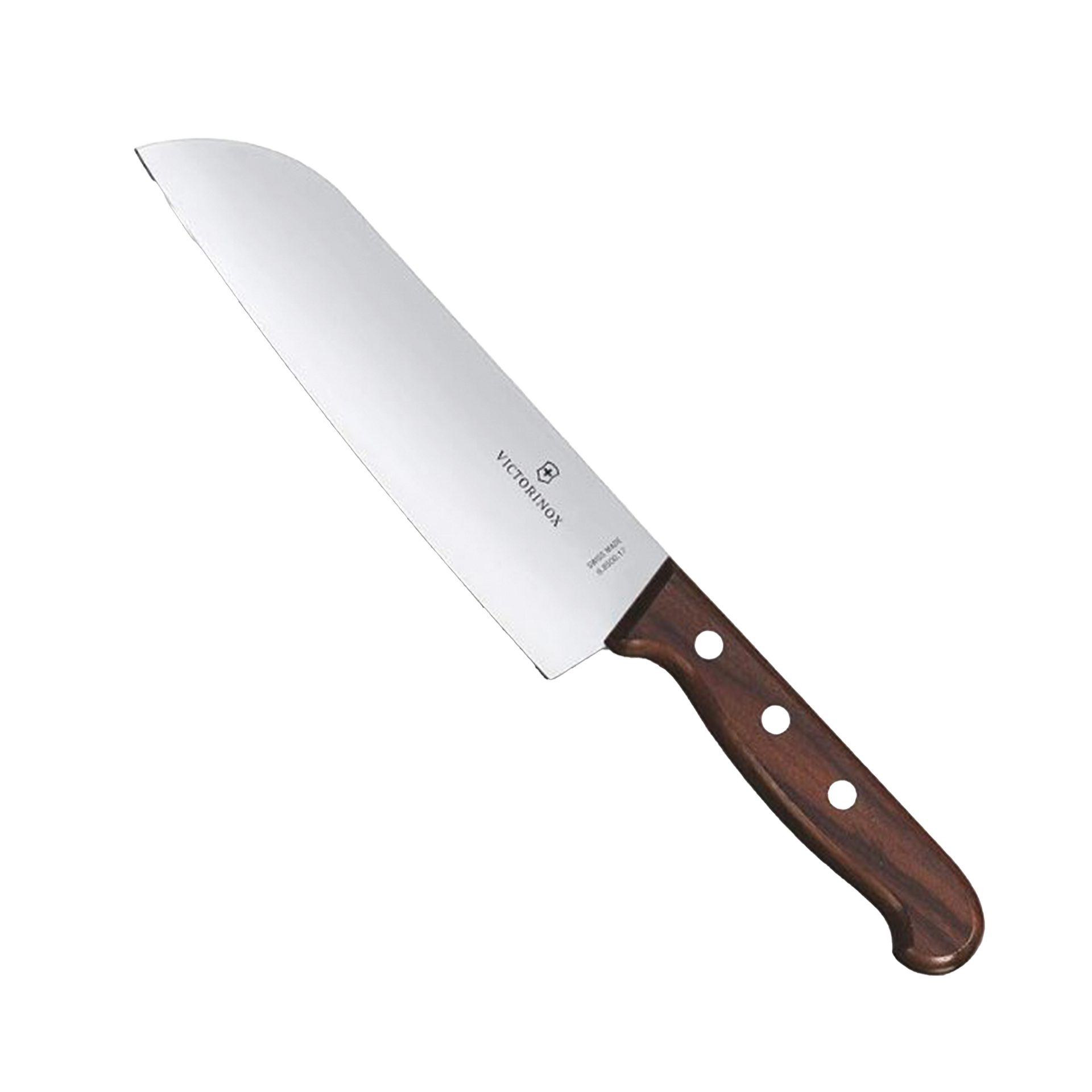 Cuchillo Santoku Wood de 17 cm, Filo con Corte Recto, Estilo JaponÃ©s