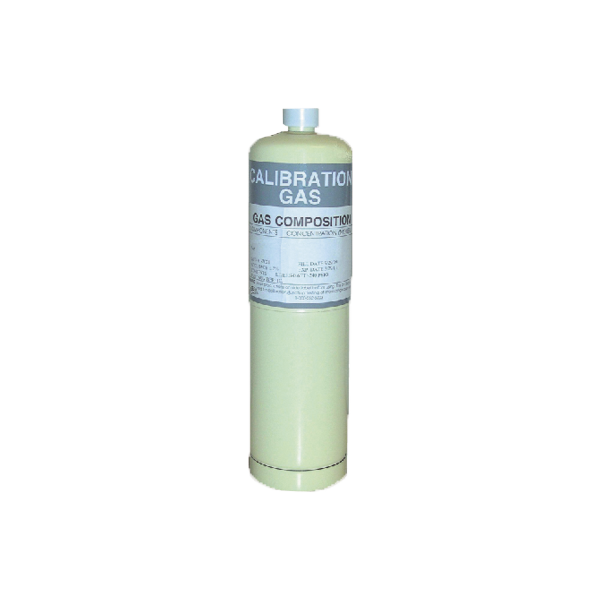 Cilindro Para CalibraciÃ³n de Detectores de Gas Cero Emisiones 105L 20.9 % OxÃ­geno (O2) balance Nitrogeno (N2)  MACURCO