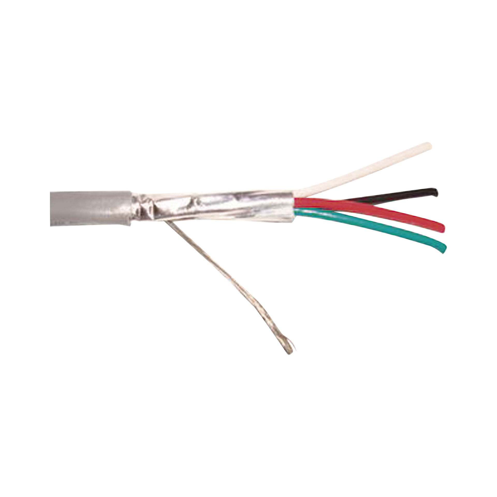 Cable 4 x 16 AWG / Blindado / 305 Metros / Riser / UL / Color Gris / Hecho en MÃ©xico