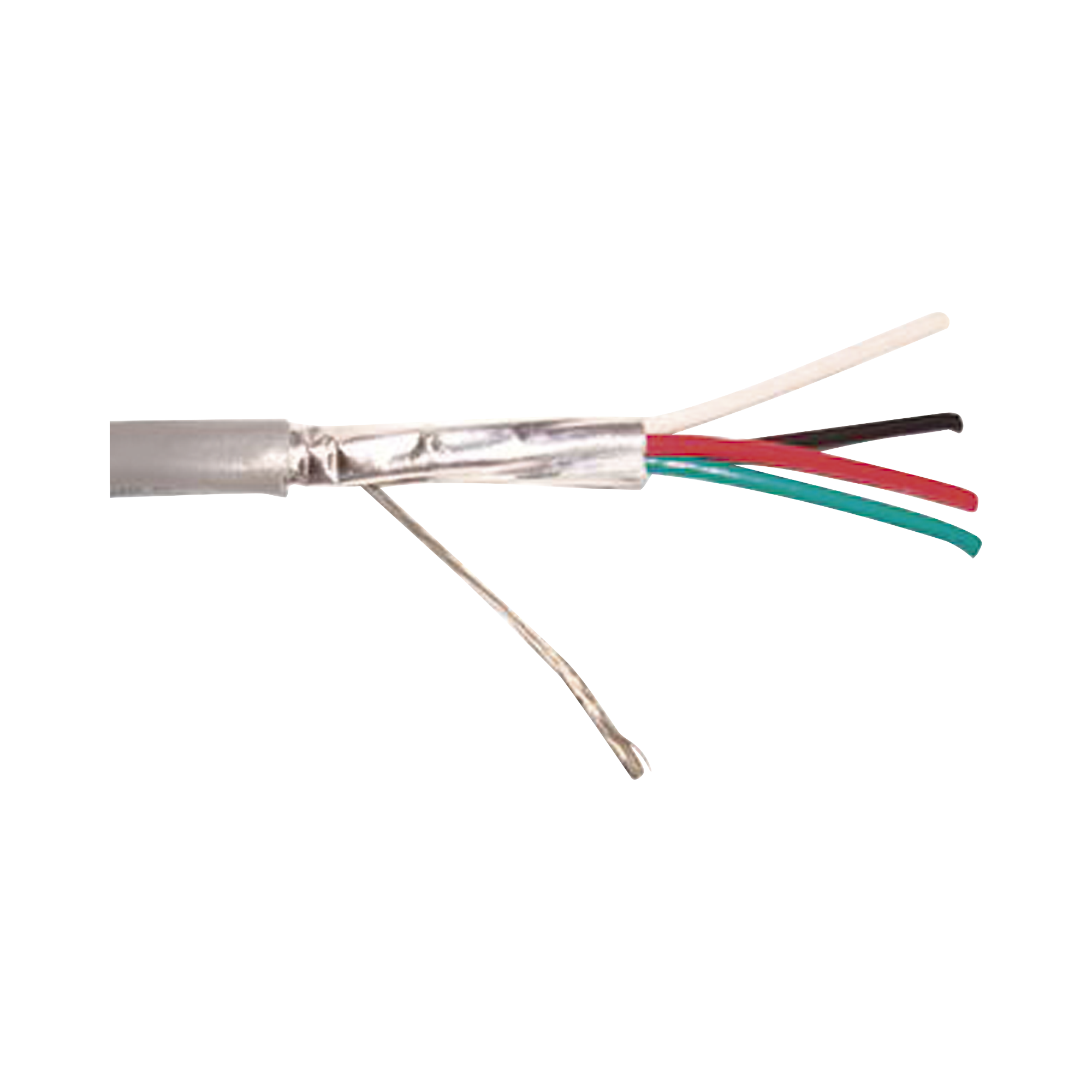 Cable 4 x 16 AWG / Blindado / 305 Metros / Riser / UL / Color Gris / Hecho en MÃ©xico