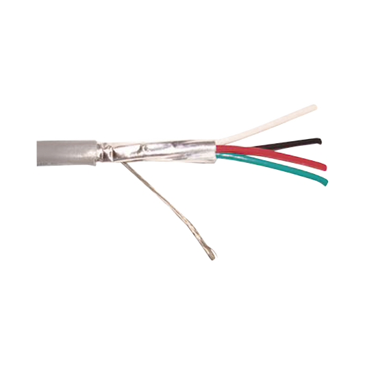 Cable 4 x 16 AWG / Blindado / 305 Metros / Riser / UL / Color Gris / Hecho en MÃ©xico