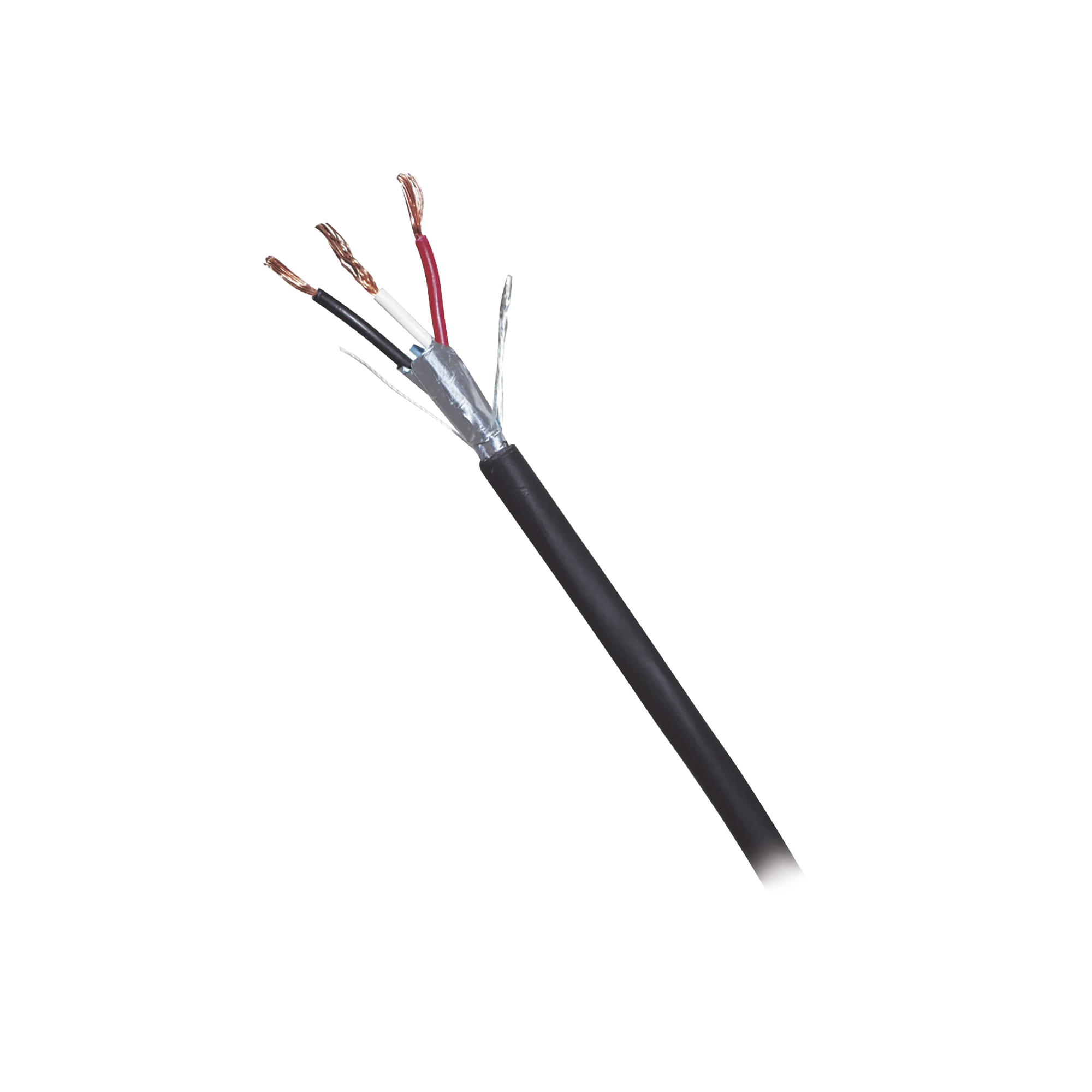 3 x 18 AWG / Cable /  Blindado / 305 Metros / Riser / Color Gris / Hecho en MÃ©xico