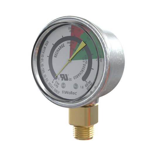 ManÃ³metro de Contacto â?? ArgÃ³n/NitrÃ³geno â?? 4351 PSI (300 bar) N.O â?? Baja presiÃ³n