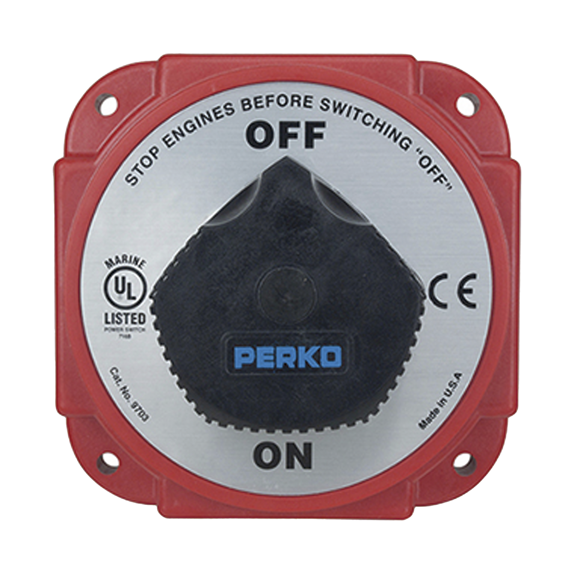 Switch Selector de BaterÃ­a y Alternador On / Off de Servicio pesado,  para Sistemas ElÃ©ctricos Marinos