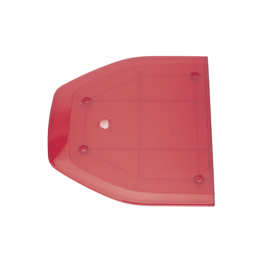 Domo lateral de reemplazo para barra de luces SP216 de la Marca SignalPro, Color Rojo