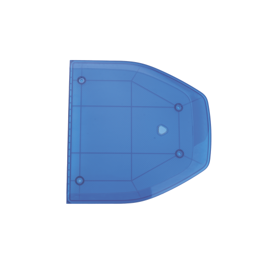 Domo lateral de reemplazo para barra de luces SP216 de la Marca SignalPro, Color Azul