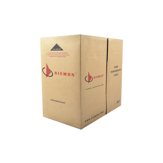 Bobina de Cable UTP Cat6, 23 AWG de 4 Pares, Alto DesempeÃ±o, PVC (CMR), 305m ReelexÂ® (Color: Azul)