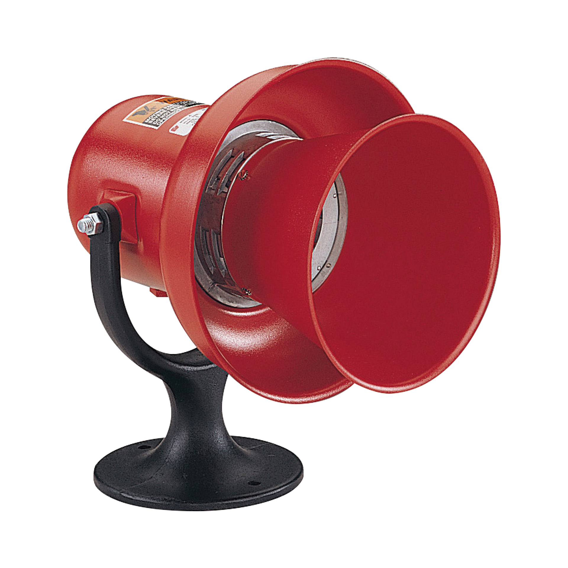 Sirena electromecÃ¡nicade alarma general modelo A , UL y cUL, 120 Vca/cd, Color Rojo