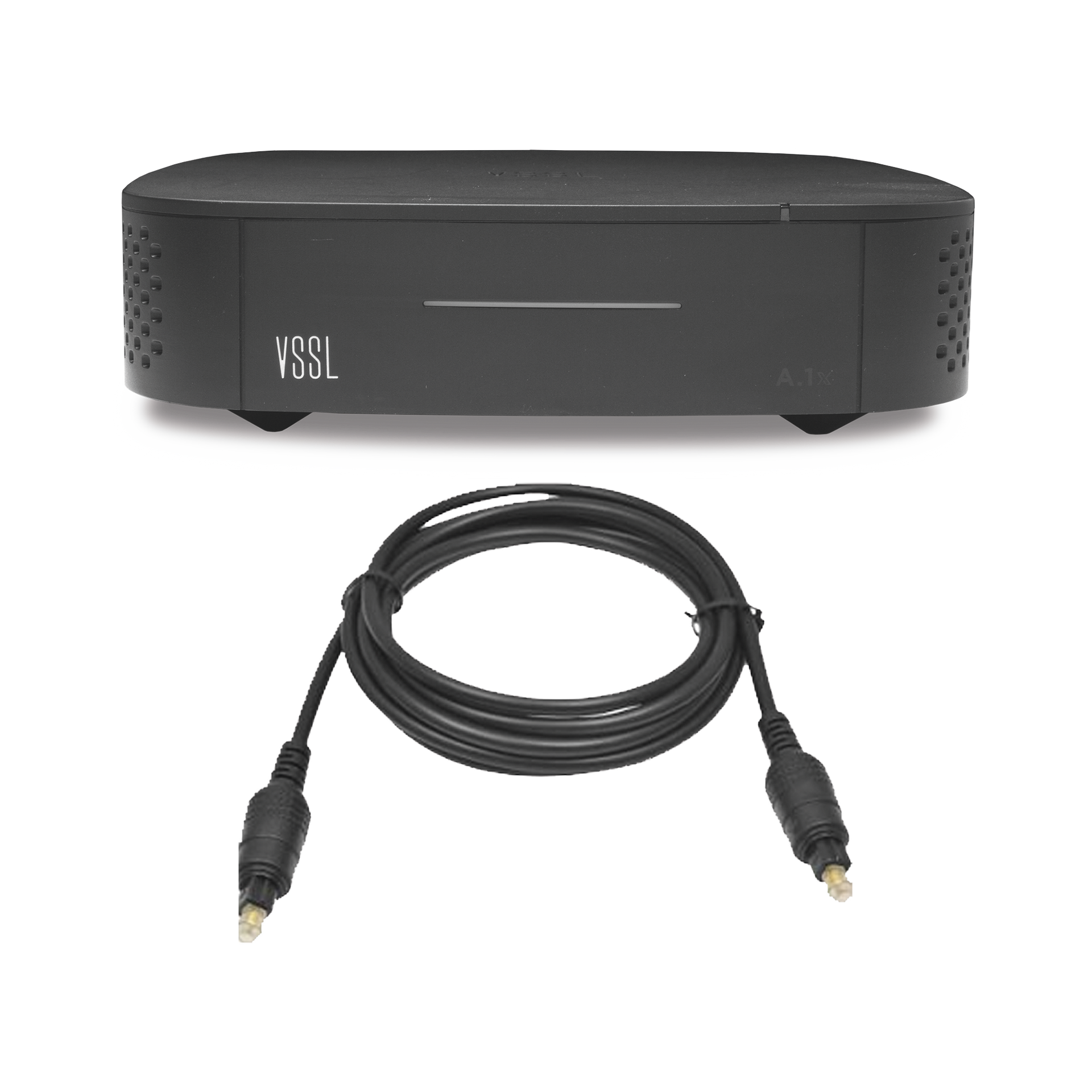 Amplificador una Zona de 2 Canales, 50 W por Canal, Con Cable TOSLINK Incluido, Transmisión por Chromecast, AirPlay, Alexa Cast, Spotify Connect