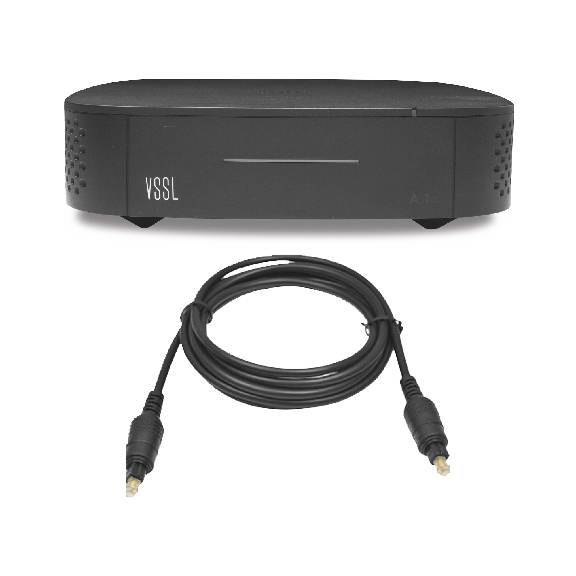 Amplificador una Zona de 2 Canales, 50 W por Canal, Con Cable TOSLINK Incluido, Transmisión por Chromecast, AirPlay, Alexa Cast, Spotify Connect