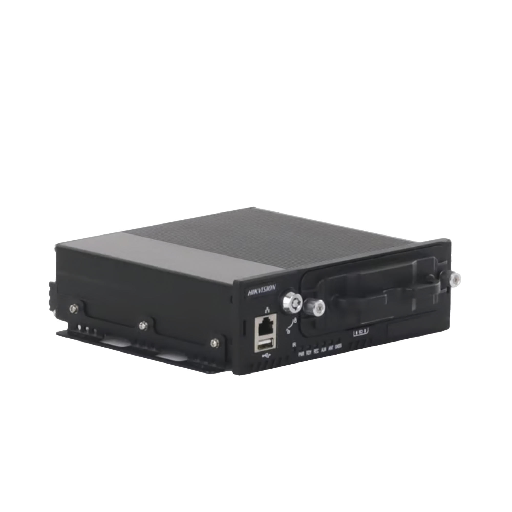 DVR Móvil 1080p (2 Megapixel) / 4 Canales TURBO / Sensor G / Compatible IA / Soporta 2 HDD / Alarmas I/O / Salida de Video / Incluye 1 SSD de 1 TB