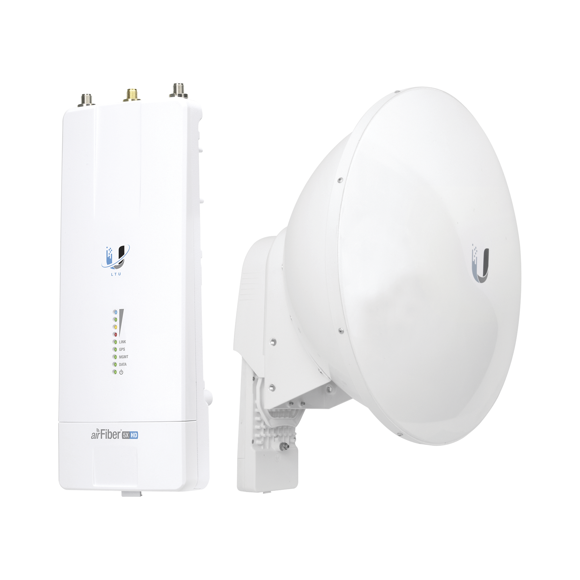 Airfiber Kit AF5X-HD con Antena Fiber 23 dBi Slant-45