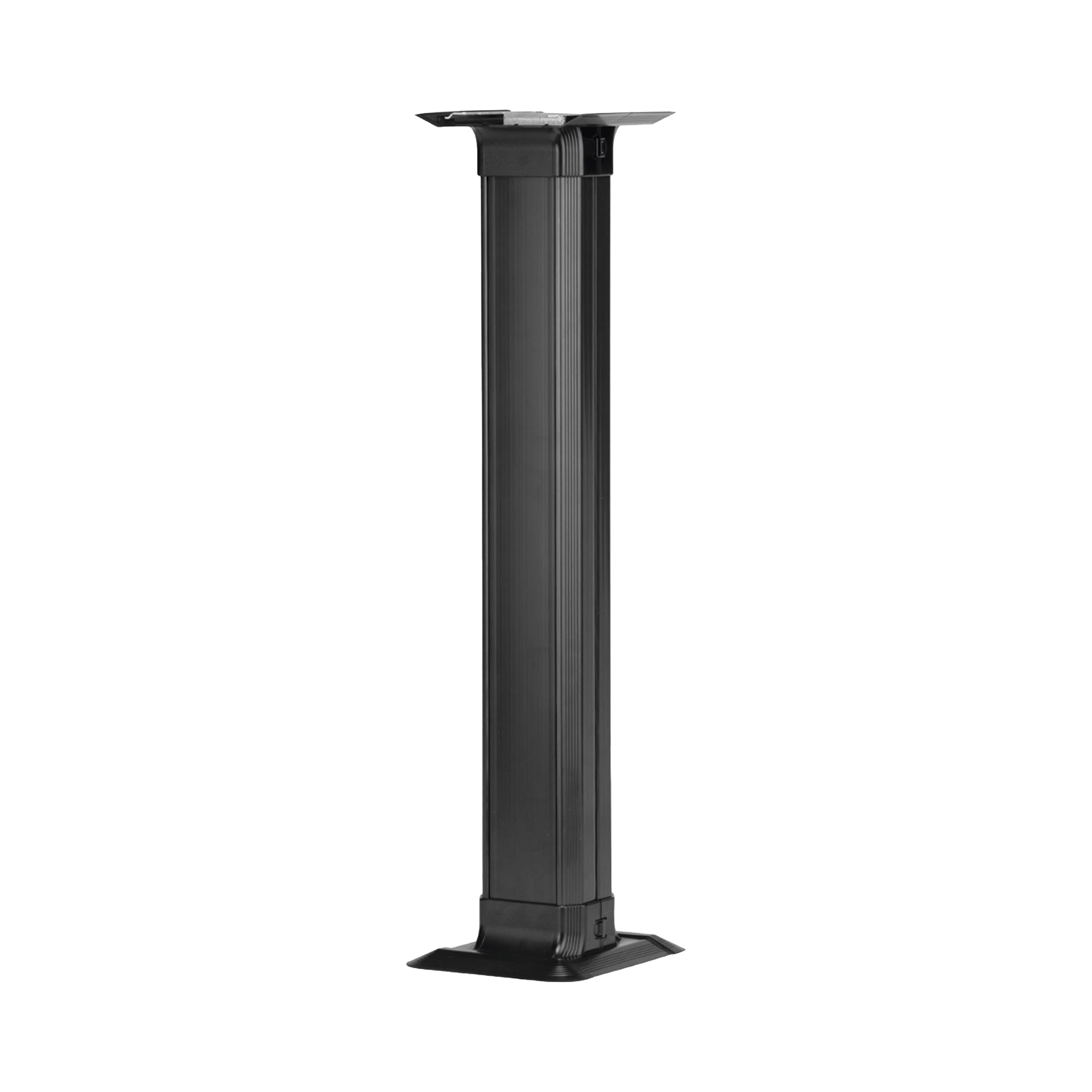 Accesorio de ConexiÃ³n a Mesa, Para Uso con Canaleta de Piso AFR4BCBL6, Material PVC RÃ­gido, Color Negro