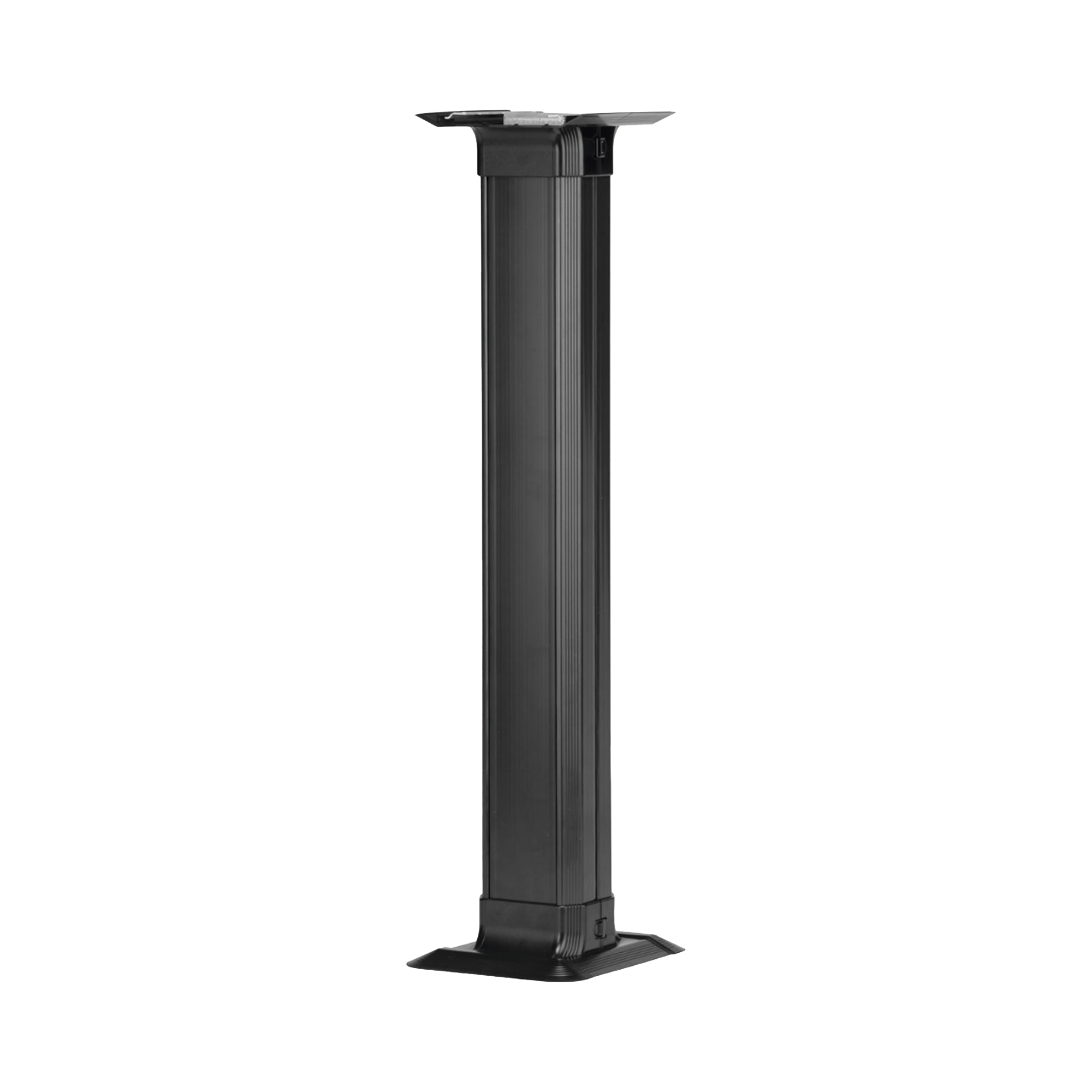 Accesorio de ConexiÃ³n a Mesa, Para Uso con Canaleta de Piso AFR4BCBL6, Material PVC RÃ­gido, Color Negro