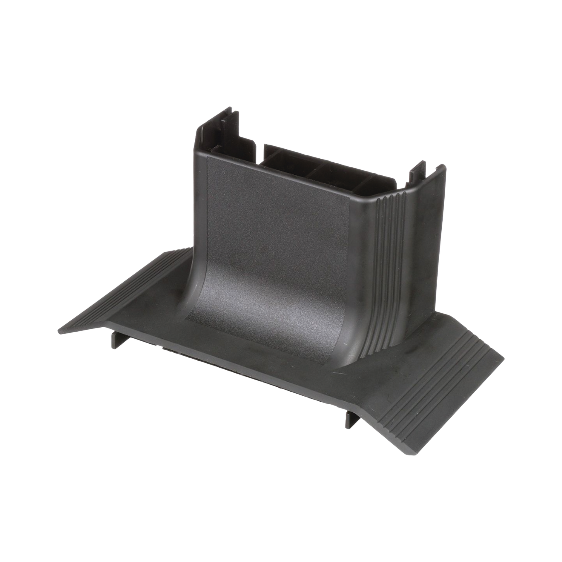 Accesorio de ConexiÃ³n a Canaleta T70, Para Canaleta de Piso AFR4BCBL6, Material PVC RÃ­gido, Color Negro