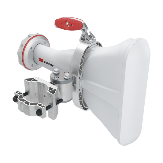 Antena asimÃ©trica de 60Â° (60Â°H 25Â°V) 17 dBi tipo cuerno 5180-6000 MHz altamente eficiente, sin cables, sin perdidas, sin lÃ³bulos listas para TwistPort, Montaje mejorado