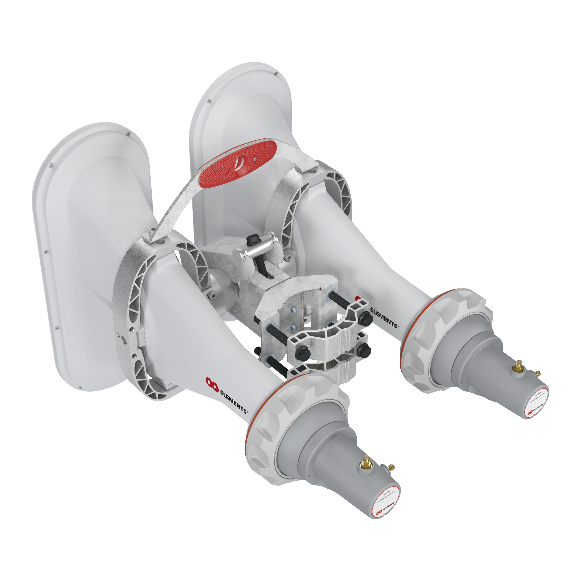 Antena Sectorial AsimÃ©trica de 90Â° 5180 - 6000 MHz, 16 dBi con soporte mejorado, listas para TwisPort sin pÃ©rdida