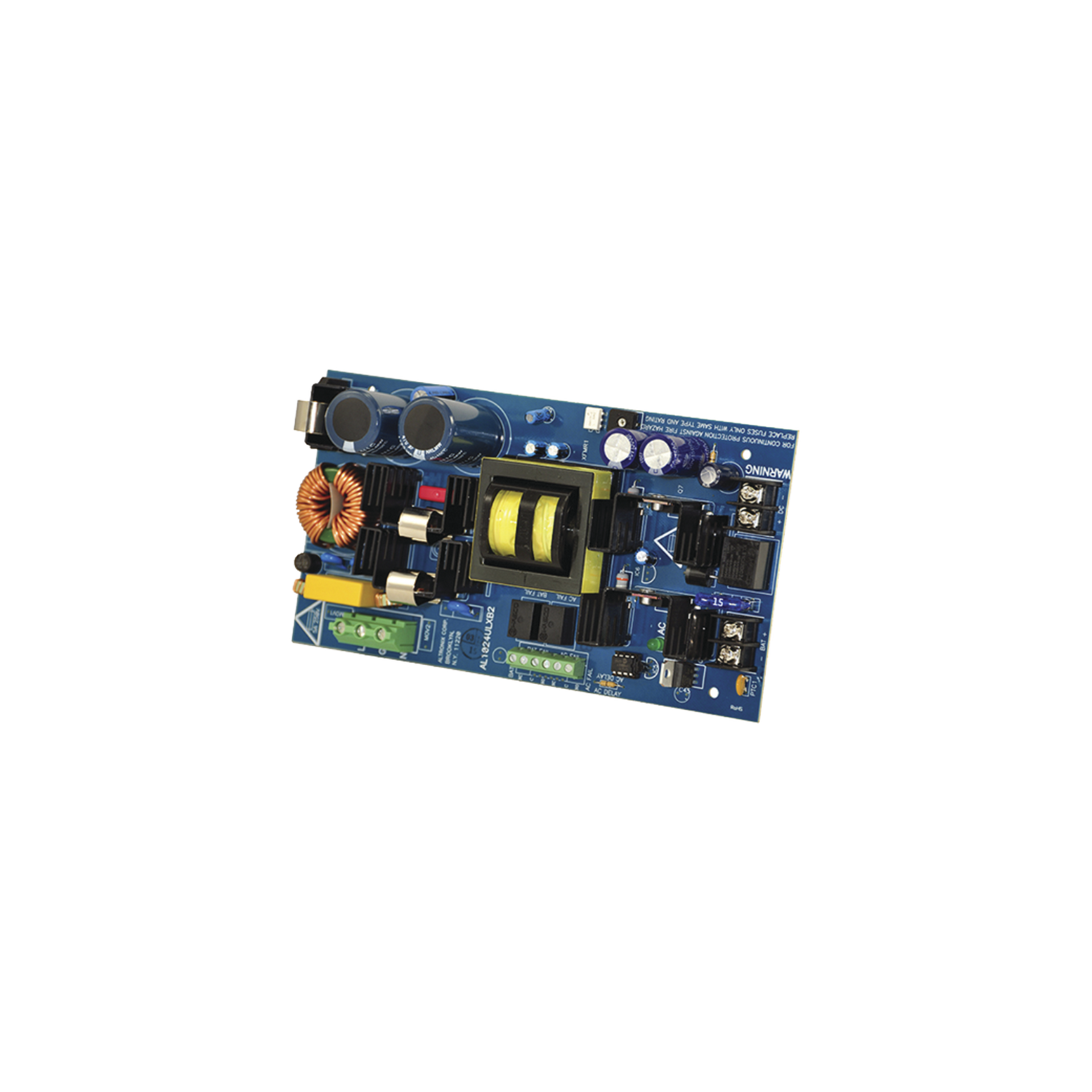 Fuente de alimentaciÃ³n tipo tarjeta con salida de, 24VDC @ 10A