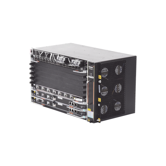 OLT Carrier Class Modular GPON, 6 Ranuras de Servicio, Incluye 1 Tarjeta de Servicio 16 puertos GPON, crecimiento hasta 96 puertos GPON, 6 UR, GestiÃ³n por UNM2000, CLI, (Incluye InstalaciÃ³n de software UNM2000)