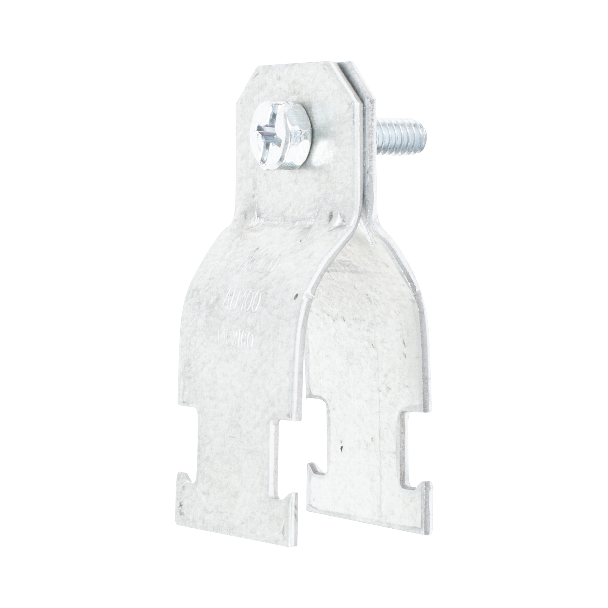 Abrazadera Unicanal para Conduit Pared Gruesa  y PVC de 1 1/4" (32 mm).