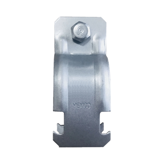 Abrazadera Unicanal para Conduit CÃ©dula 40 de 1/2" (13 mm).