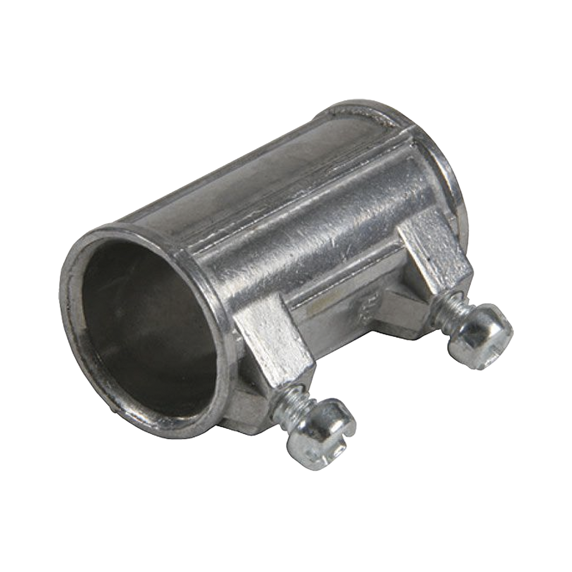 Cople de 3/4" para Tubo Pared Delgada con Tornillos Opresores.