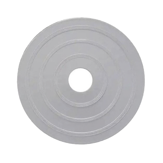 Placa Adaptadora Decorativa / Fabricada en PlÃ¡stico Blanco / para Montar Sensores de Calor Serie 302 en una caja elÃ©ctrica de 4â x 4â