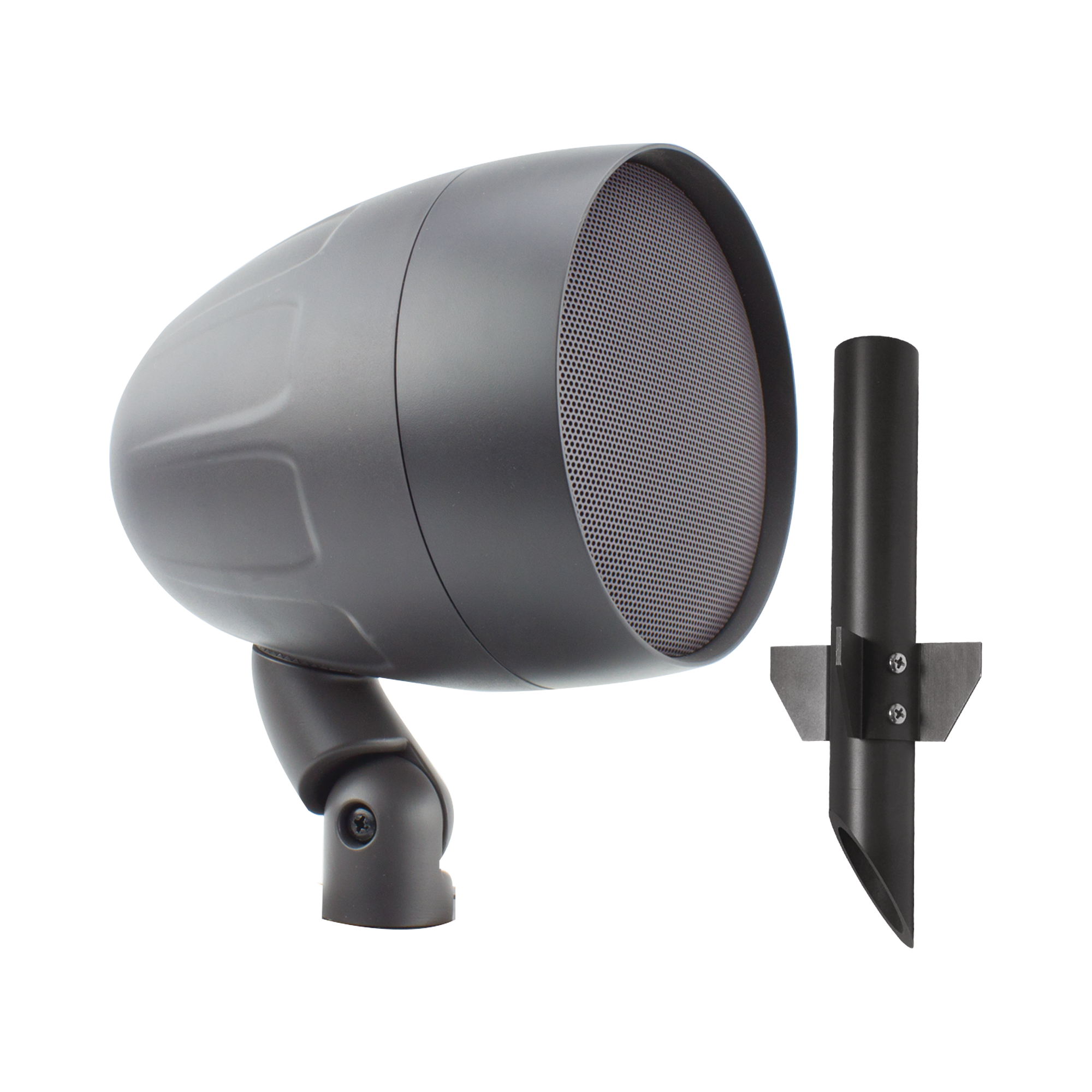 exterior | altavoz de 2 vías | Acoustiscape 6.5in | 50 Watts | 8 ohms| 70V/100V | Switchable | incluye estaca