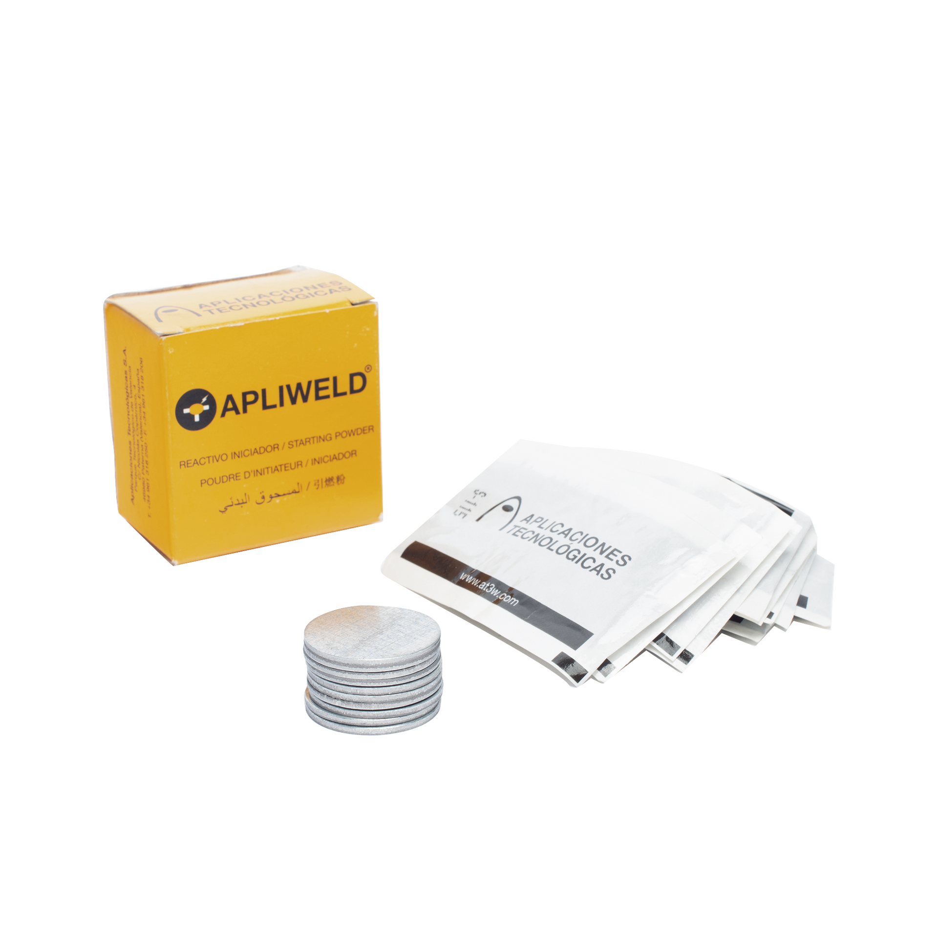 Compuesto Iniciador de Soldadura ExotÃ©rmica. Proceso Manual con Chispero. 10 pzas.