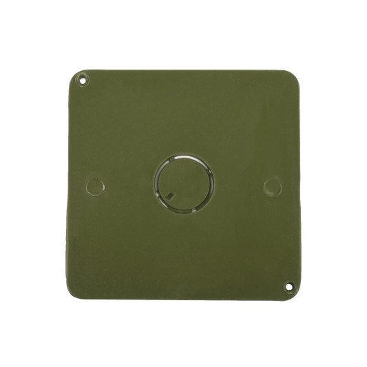 Tapa  para Caja Cuadrada de 1/2" para instalaciones con tuberÃ­a PVC Conduit pesado.