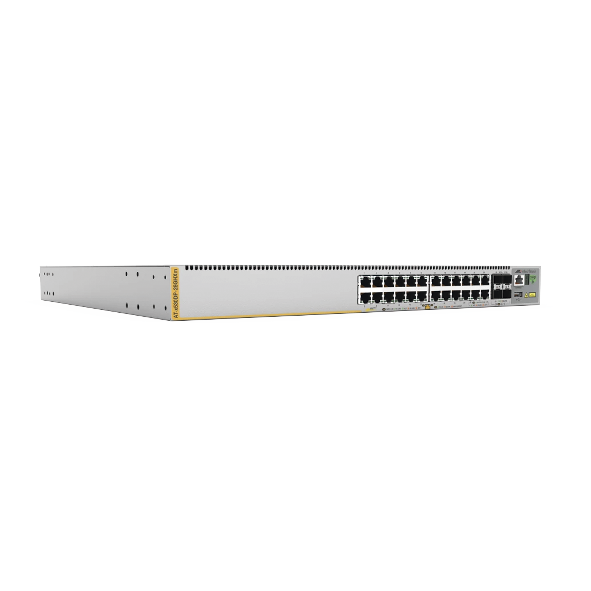 Switch L3 Stackable Switch, 20x 10/100/1000-T PoE++, 4x 100M/1G/2.5G/5G-T PoE++, 4x SFP+ Puertos con doble fuente hotswap