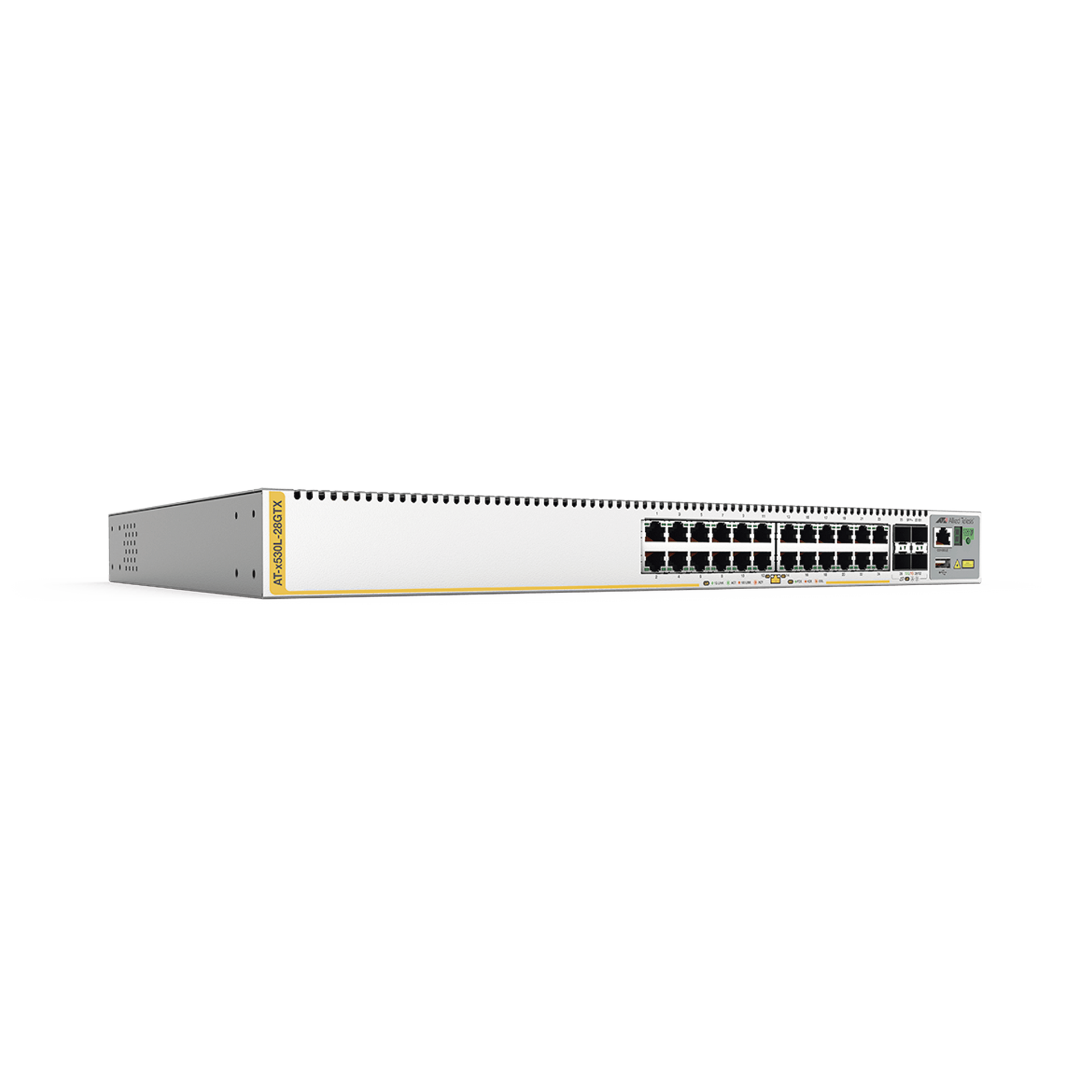 Switch inteligente de distribuciÃ³n o core, Stackeable, Capa 3, 24 x 1000 Mbps + 4 x SFP+ 10 G, Doble fuente de alimentaciÃ³n redundante