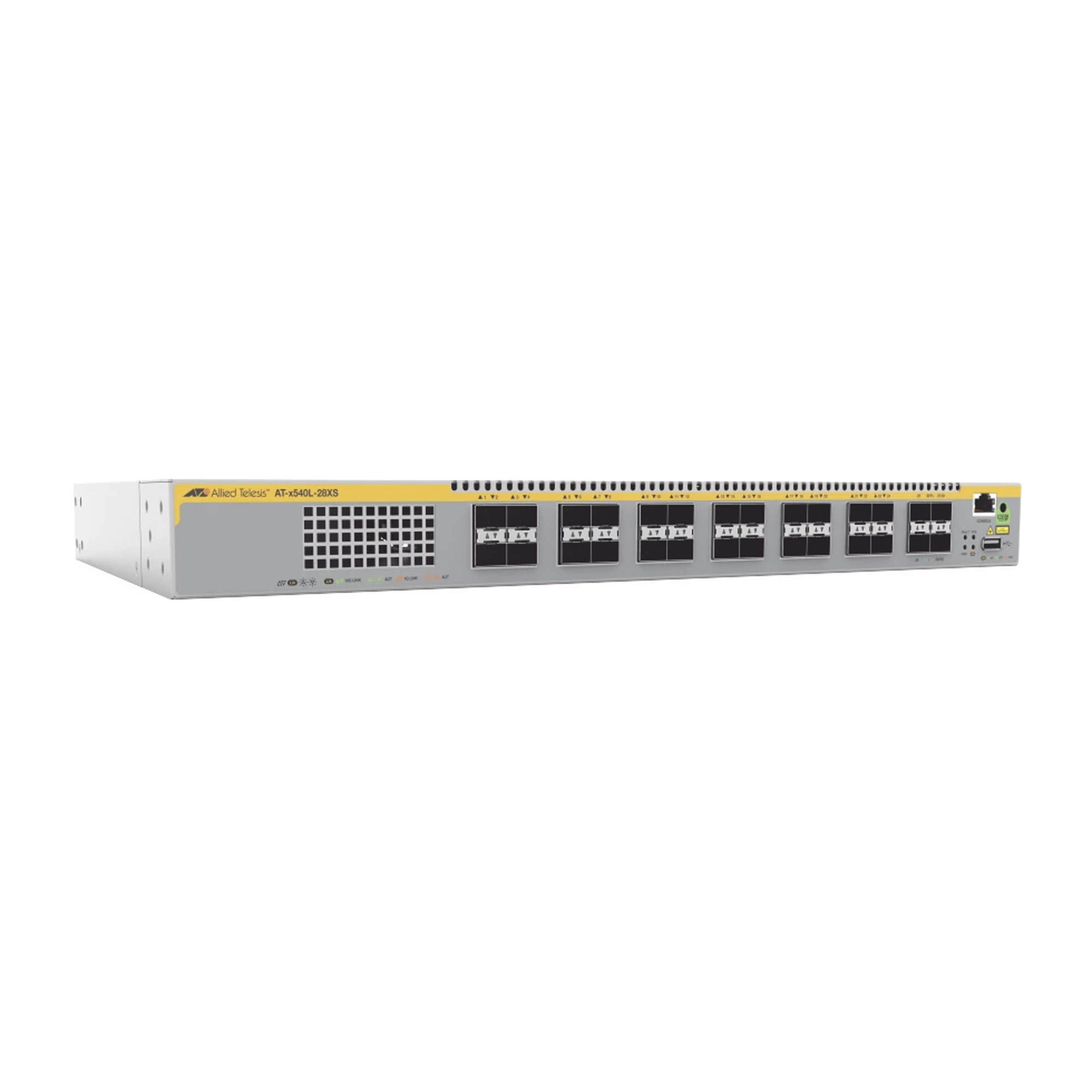 10 Gigabit Layer 3 Stackable Switch, 24x SFP, 4x SFP+ ports, US Power Cord.