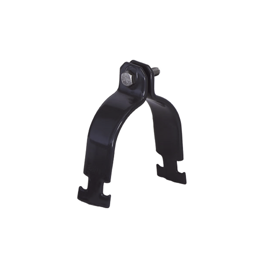 Abrazadera Unicanal con Recubrimiento de PVC de 3/4" (19 mm).