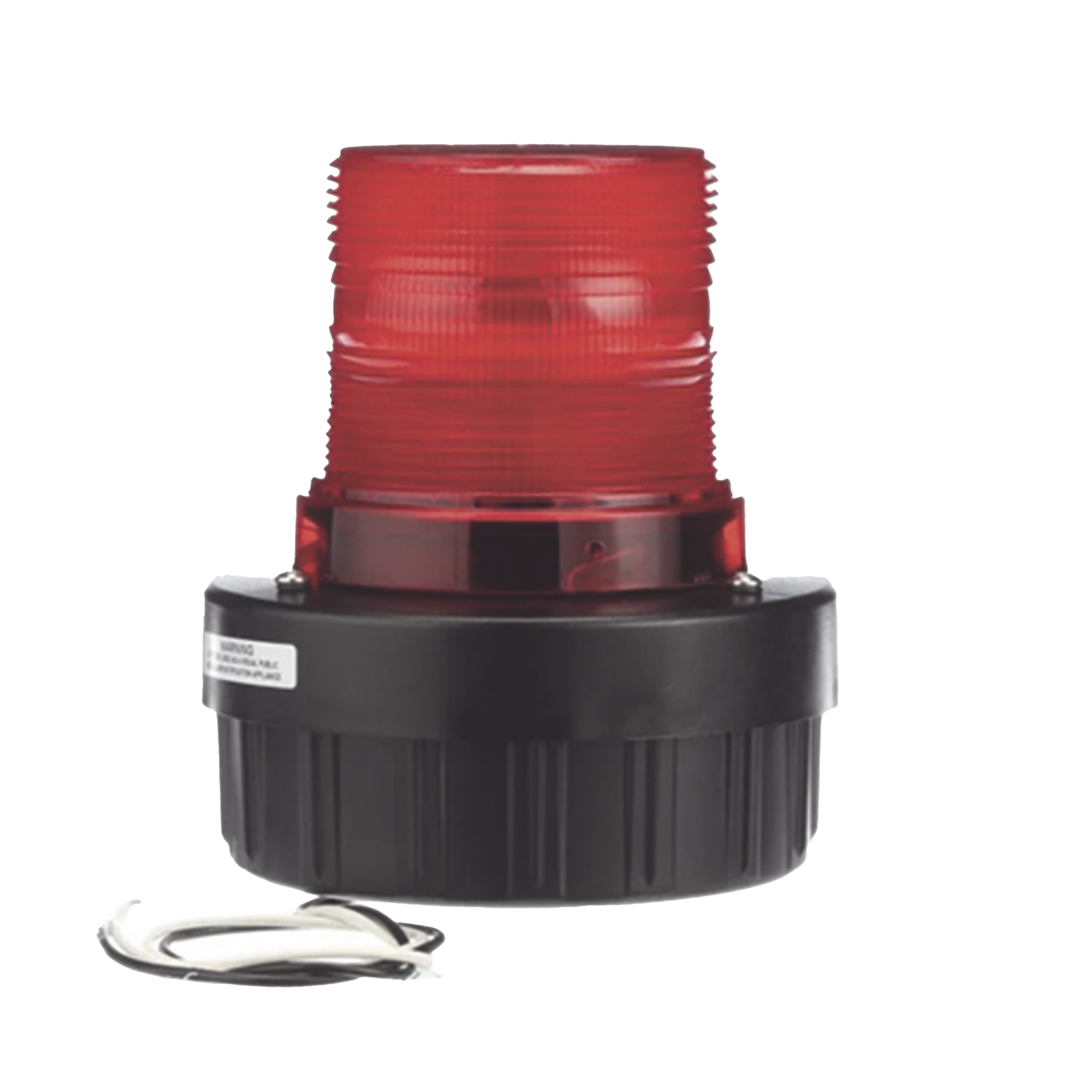 CombinaciÃ³n de intermitente seÃ±al audible/visual, Listado por UL y cUL a 24 VCD color Rojo, hasta 95 dB a 1m