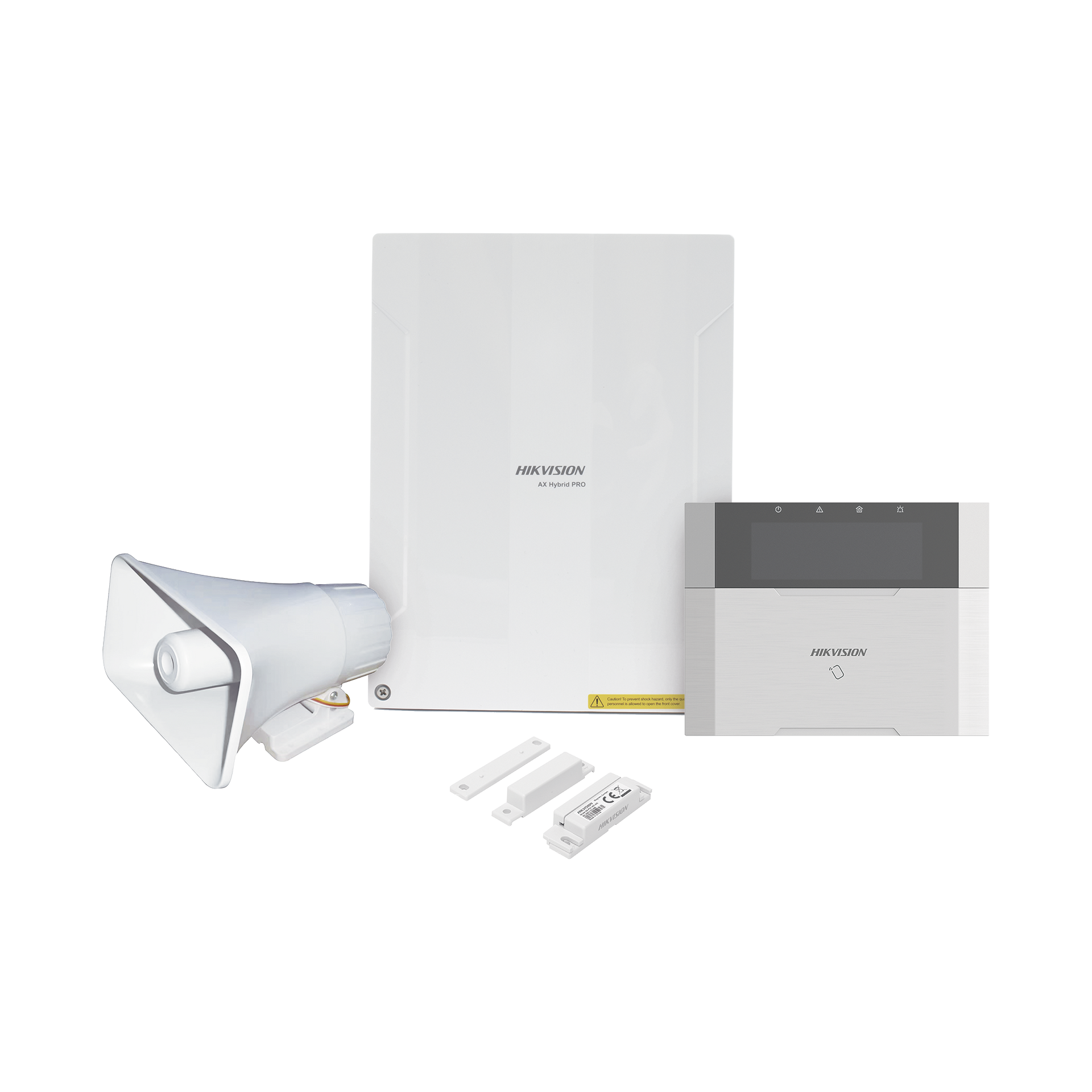 KIT Panel de Alarma  AX HYBRID PRO / 1 Panel HÃ­brido / 1 Teclado LCD / 1 Contacto MagnÃ©tico / 1 Sirena de 30 Watts