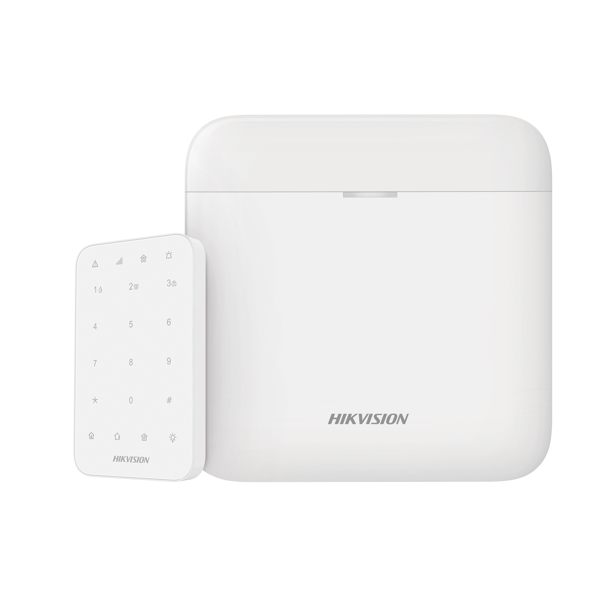 (AX PRO) KIT de Alarma AX PRO / Incluye: 1 Hub con baterÃ­a de respaldo / 1 Teclado / Wi-Fi / Compatible con Hik-Connect P2P
