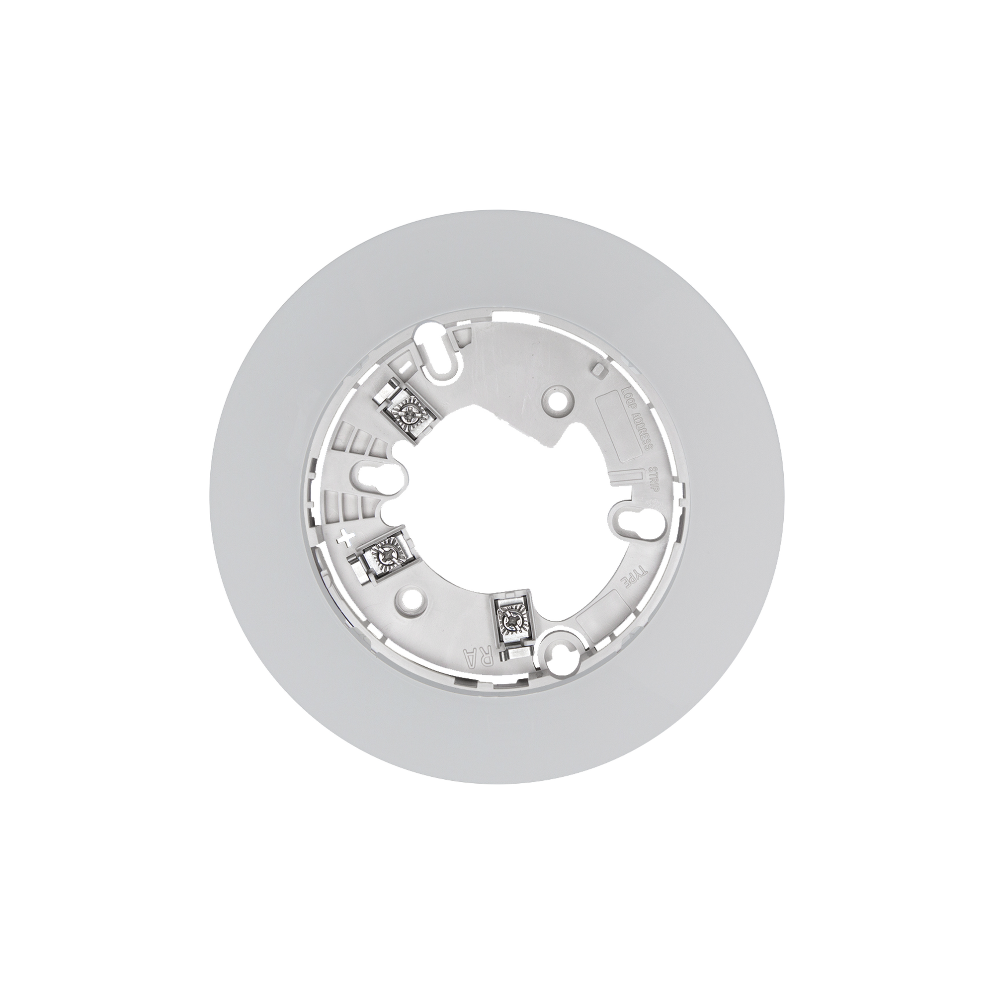 Base de 6 Pulgadas / Para detectores Notifier, Farenhyt, Silent Knight y Fire-Lite / Color Blanco