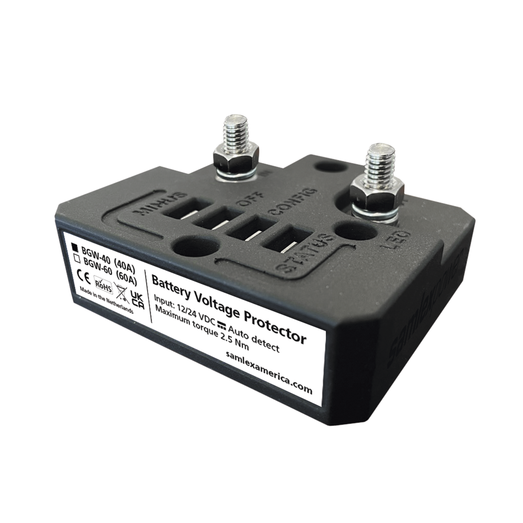 Protector de BaterÃ­as 12/24V a Prueba de Agua 40 A